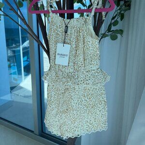 BARDOTJR NEUTRAL JUMPSUIT SIZE 8 NWT